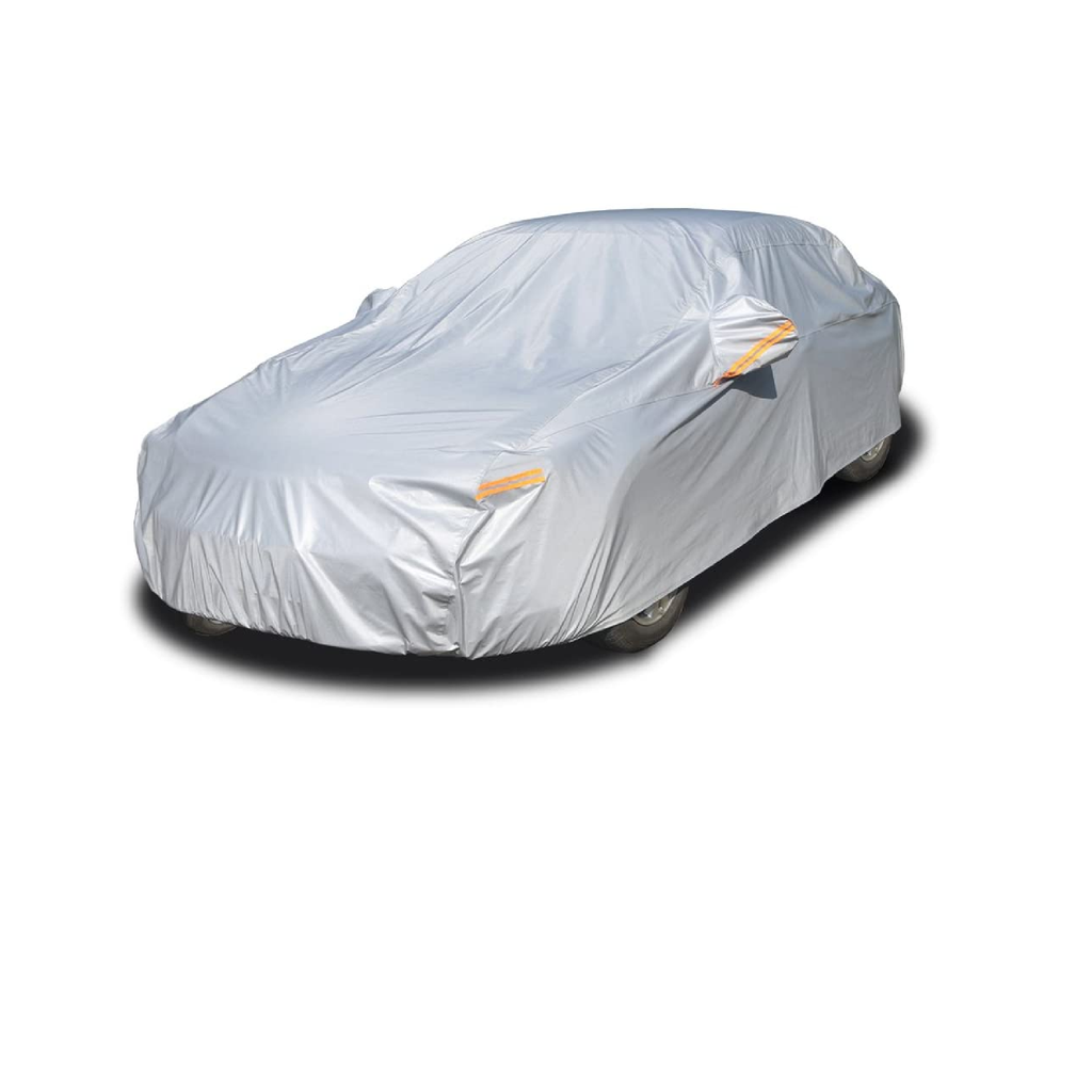 Kayme Car Cover 6 Layers Waterproof All Weather Rain UV Protection