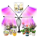 LEOTER Grow Light for Indoor Plants | Upgraded Version 80 LED Lamps with Full Spectrum & Red Blue Spectrum