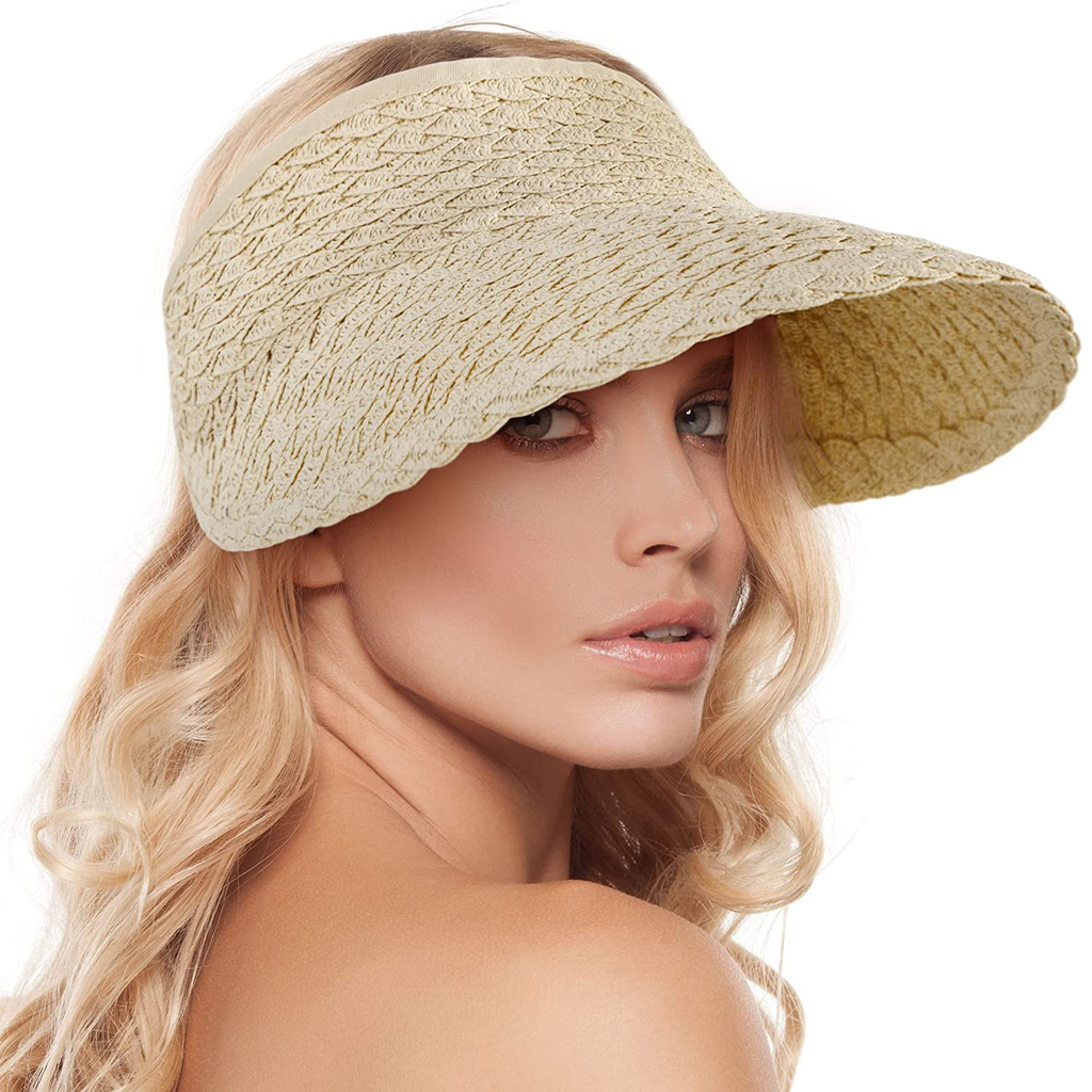 Roll up top sun hat