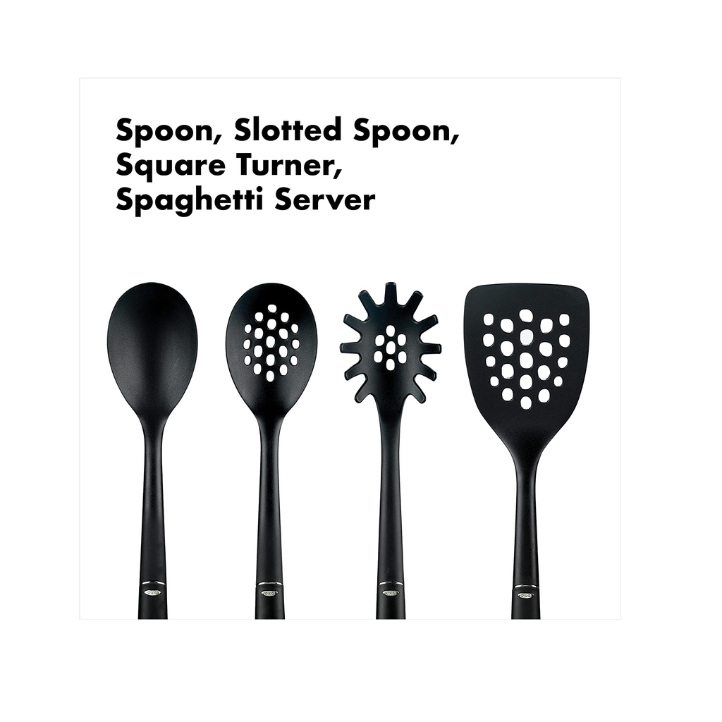 OXO Good Grips 4-Piece Everyday Kitchen Tool and Utensil Set - 3.1