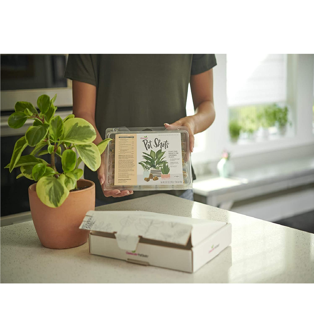 osmocote for potted plants Osmocote PotShots Pre-Measured Houseplant Food