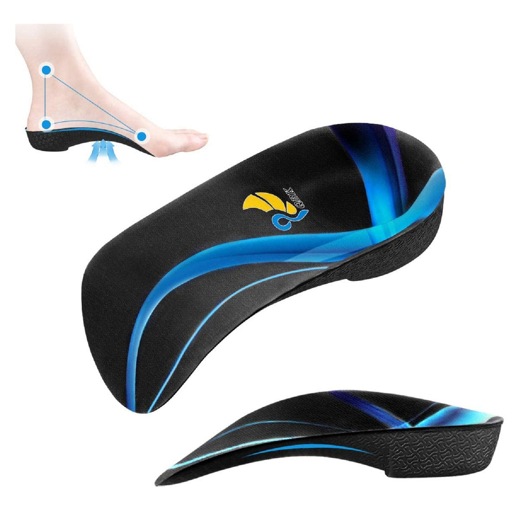 BAC 3/4 Orthotic Feet Insoles Arch Supports Inserts Relieve