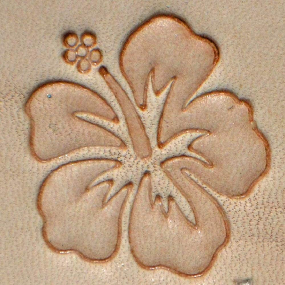 Tandy Leather Craftool Double Feather 3-D Stamp 8600-00