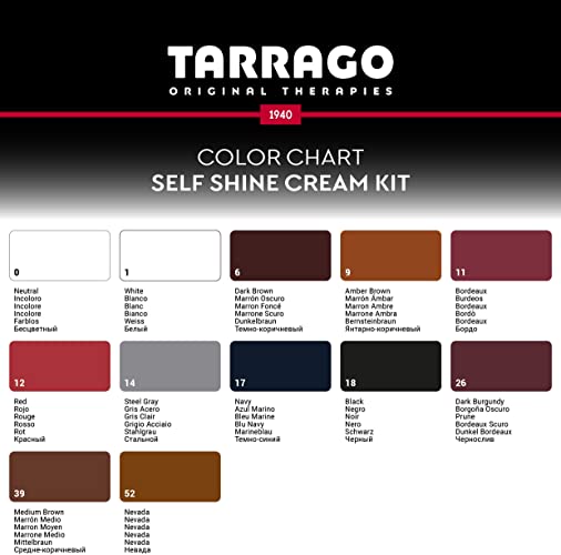 Red 12 Tarrago Self Shine Leather Dye 