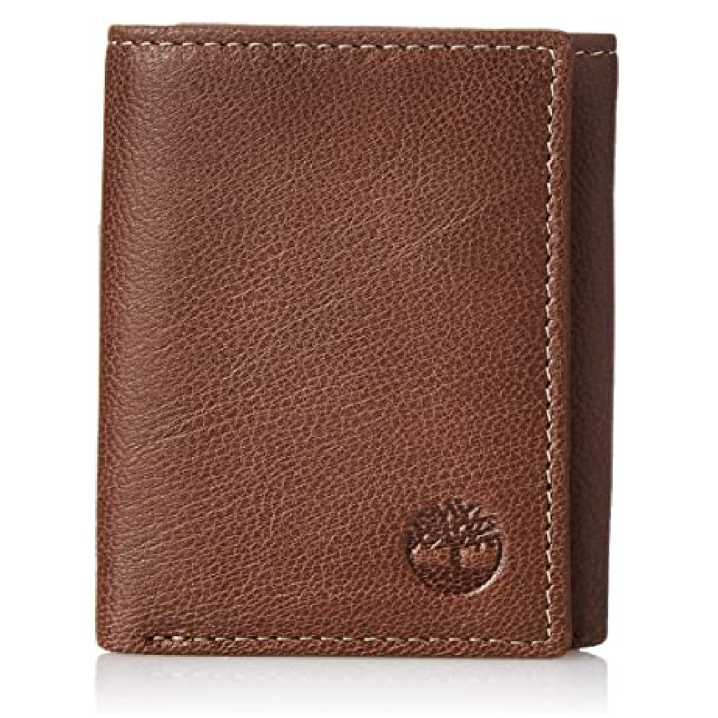 Wallet Brown Trifold - RFID Lining - Personalized Men's Leather