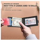 Zitahli Slim Wallets for Men RFID Money Clip Wallet