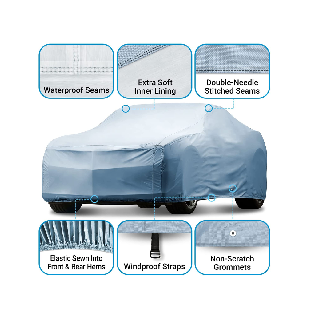  iCarCover 30-Layer Premium Sedan Car Cover Waterproof