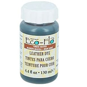Tandy Leather Eco-Flo Leather Dye 4.4 fl. oz. (132 ml) Timber Brown 2600-05