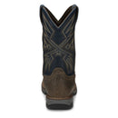 Tony Lamas Men's Footwear Work Bartlett 11" Pull-On Steel Toe Work Boot Color Stone image 4