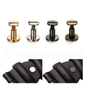 10Sets Metal Screws Nails Studs Rivets For Photo Album Desk Calendar Clothes Shoes Luggage Leather Craft Belt Wallet Fasteners