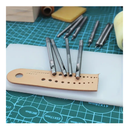10pcs Leather Hole Punch Cutter Round Hollow Hole Punch Set Leather Working Tools DIY Leather Craft Punch Tool Kit