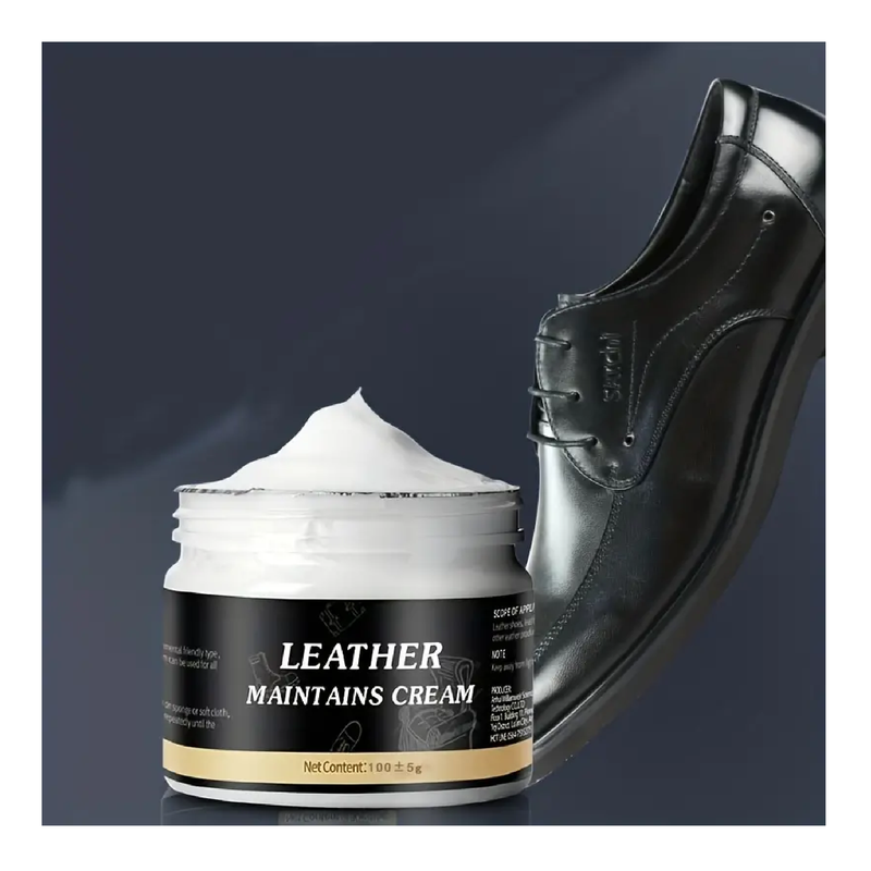 1/2/4pcs, Leather Maintenance Cream, Leather Cleaner Cream, Multifunctional Leather Cleaning Brightening Protective Cream, Suitable For Leather Furniture