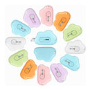 12 Pieces Mini Retractable Utility Knife Box Cutter Letter Opener Pocket Knives Colorful Mini Open Slides For Letter