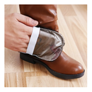1PC Portable Imitation Wool Shoe Polishing Cloth, Cleaning And Polishing Glove