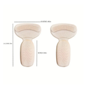 1 Pair Change Shoes From Big To Small, Anti-wear Heel Stickers, Anti-drop Heel Half-size Pads, High-heel Insoles, Shoe Size Adjustment Artifacts, Heel Pads, Which Can Be Changed To Half A Size