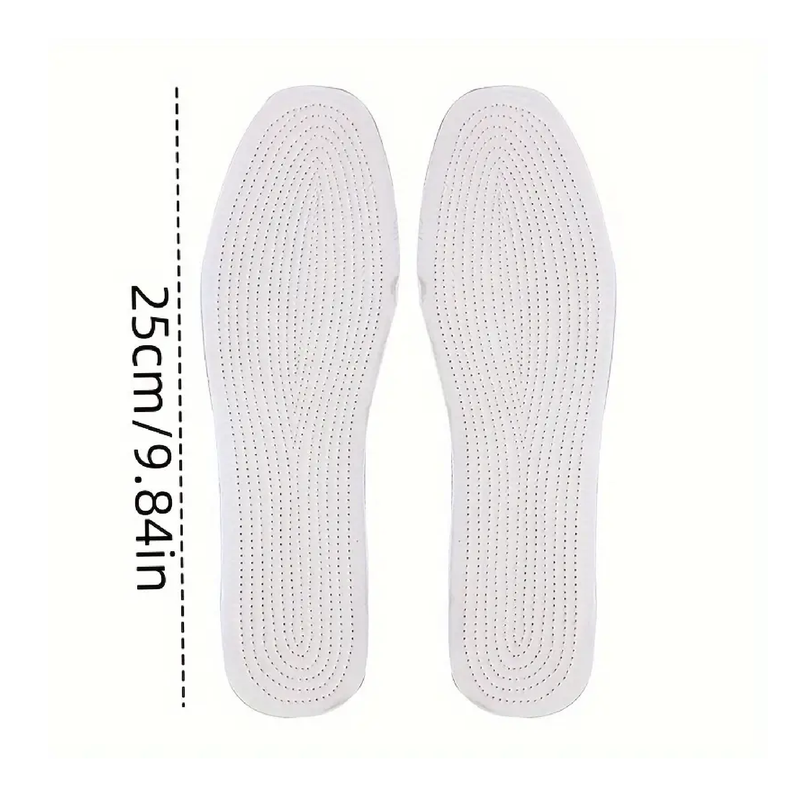 1Pair Thickened Breathable Comfortable Insoles For Women & Men