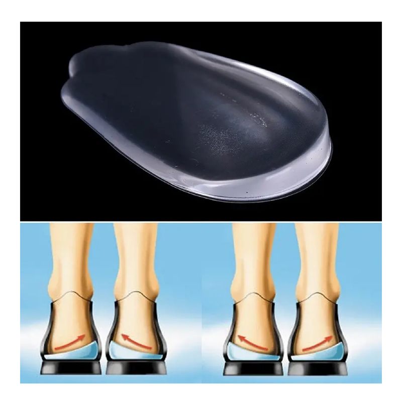 1 Pair of Heel Insoles - Boost Your Arch Support & Comfort in High Heels!