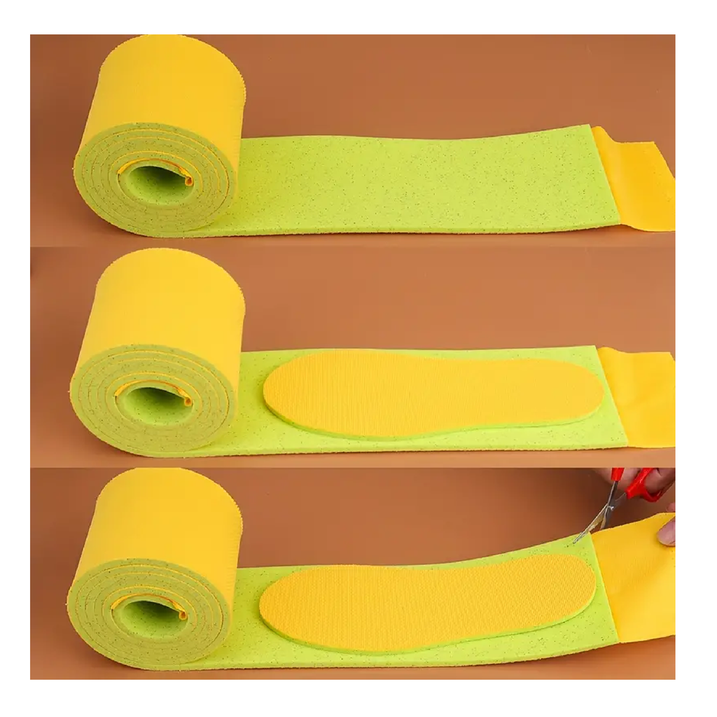 1 Roll Free-Cutting Insoles, Comfortable Shock-absorbing Insoles, Univ
