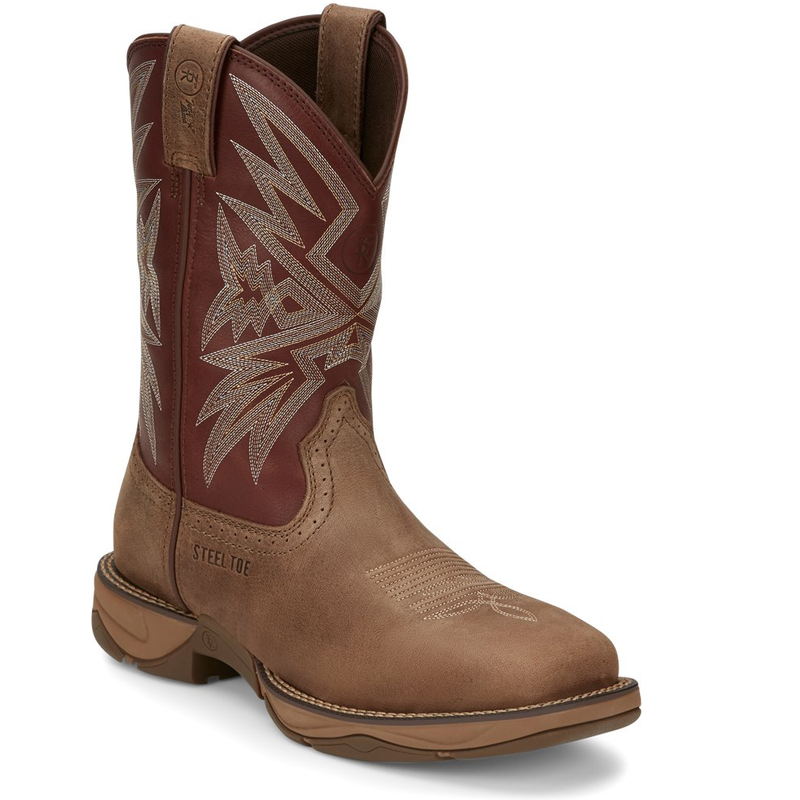 Tony Lama Mens Bartlett Steel | Style RR3359 Color Light Tan