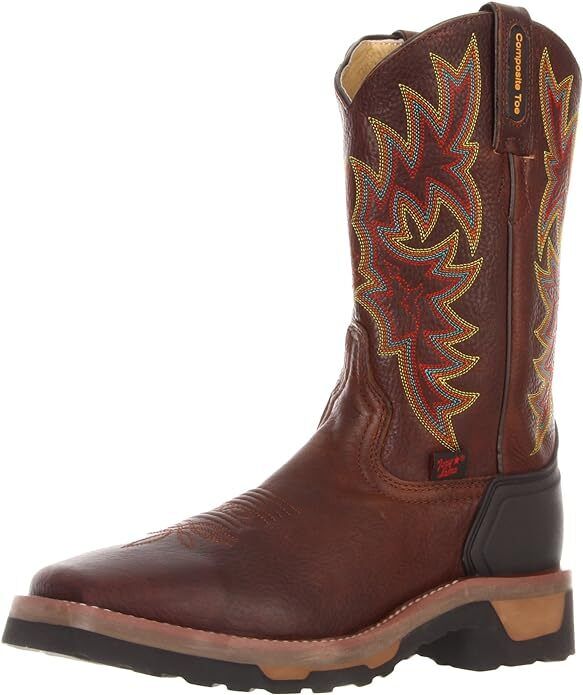 Tony Lama Men's Bark Badger Comp Toe Work (TW1061) Size 8D