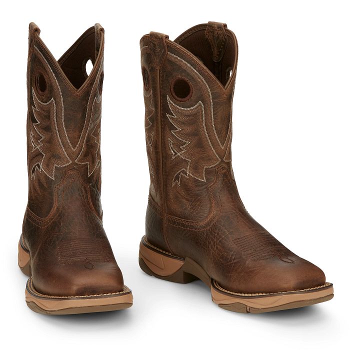 Tony Lama Mens Rasp 11" Square Toe | Style RR3364 Color Tumbleweed