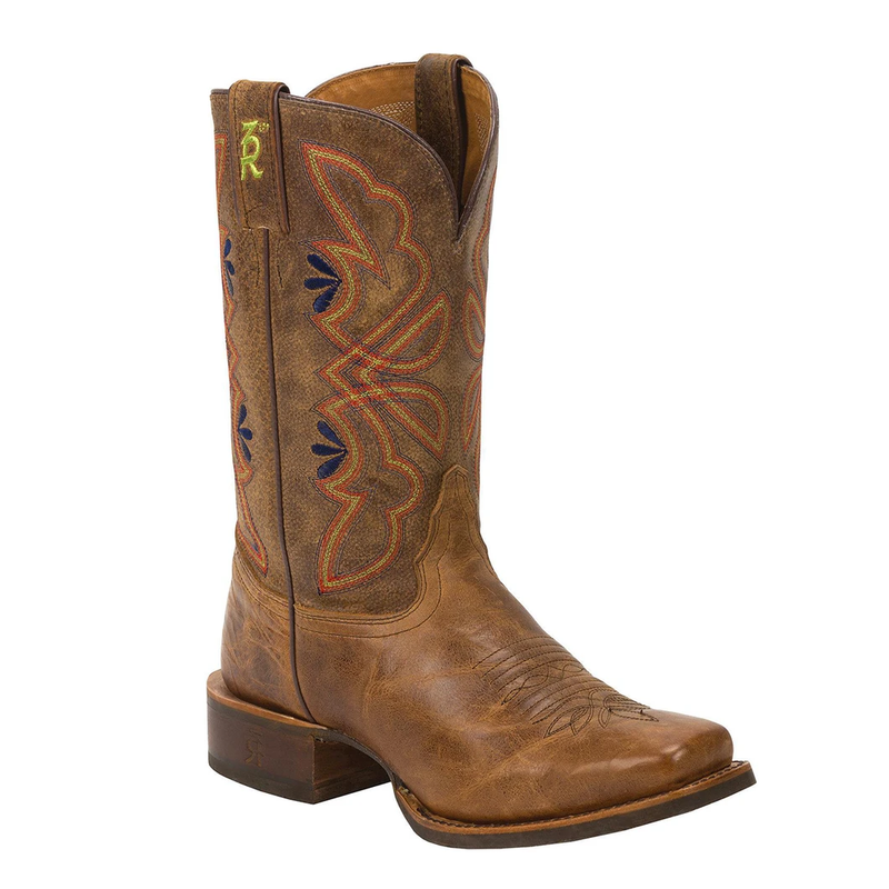 Tony Lama Boots Women's 3R Stockman Honey Sierra (3R2202L) Size 10 B