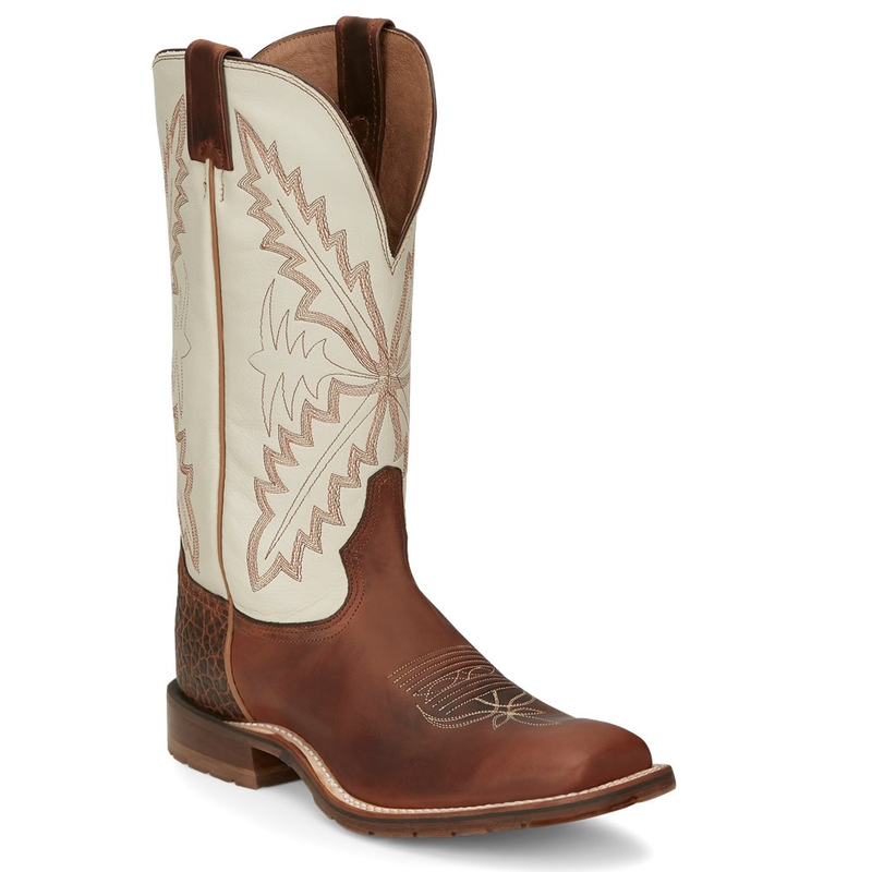 Tony Lama Mens Antonio | Style XT5102 Color White and Brown