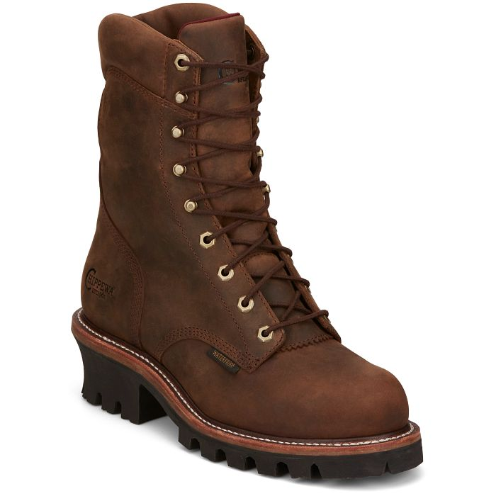 Chippewa Boots Mens 59407 Super Dna 9" Waterproof Steel Toe Logger