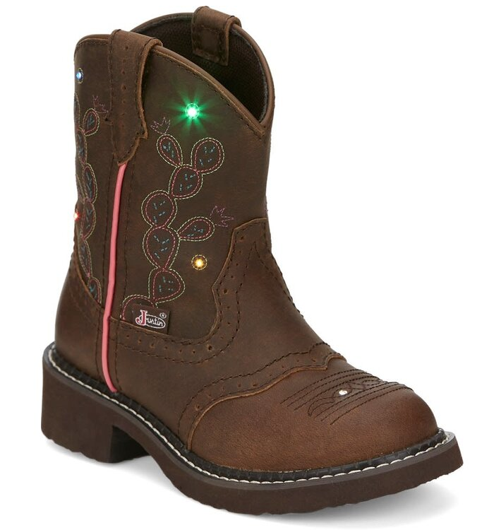 Justin Boots Kids Glitzi | Style JK9915 Color Brown