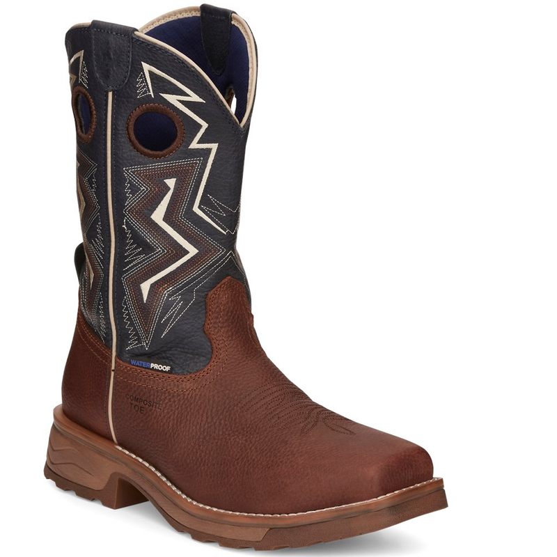 Tony Lama Mens Force Comp Toe | Style TW3402 Color Dark Brown