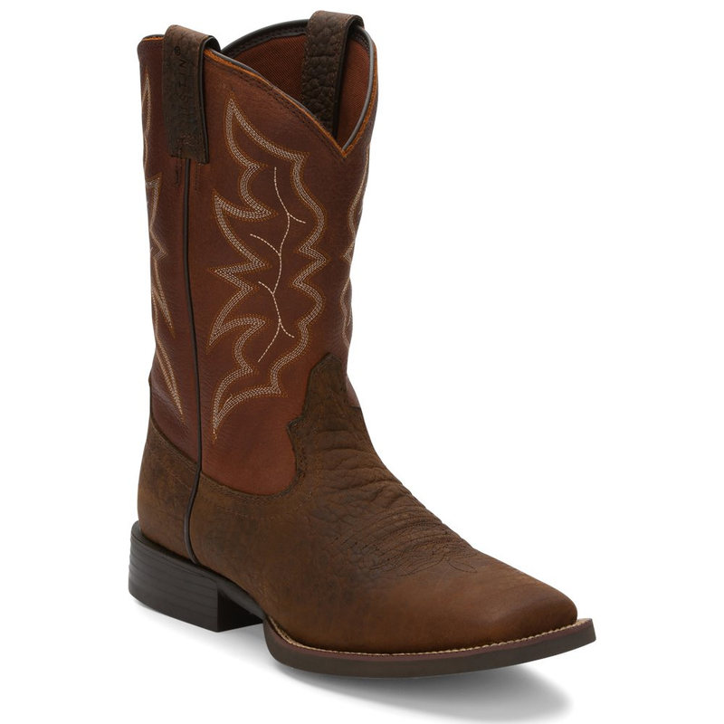 Justin Boots Mens Chet | Style 7222 Color Pebble Brown