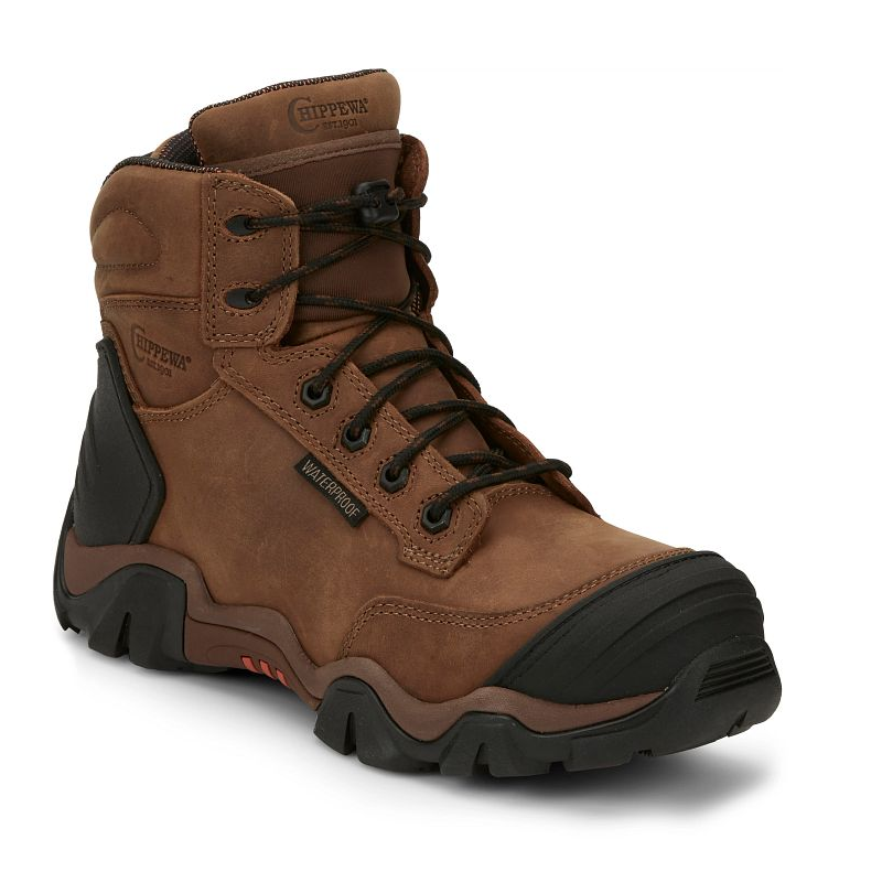 Chippewa Boots Mens Cross Terrain 6" Waterproof Hiker