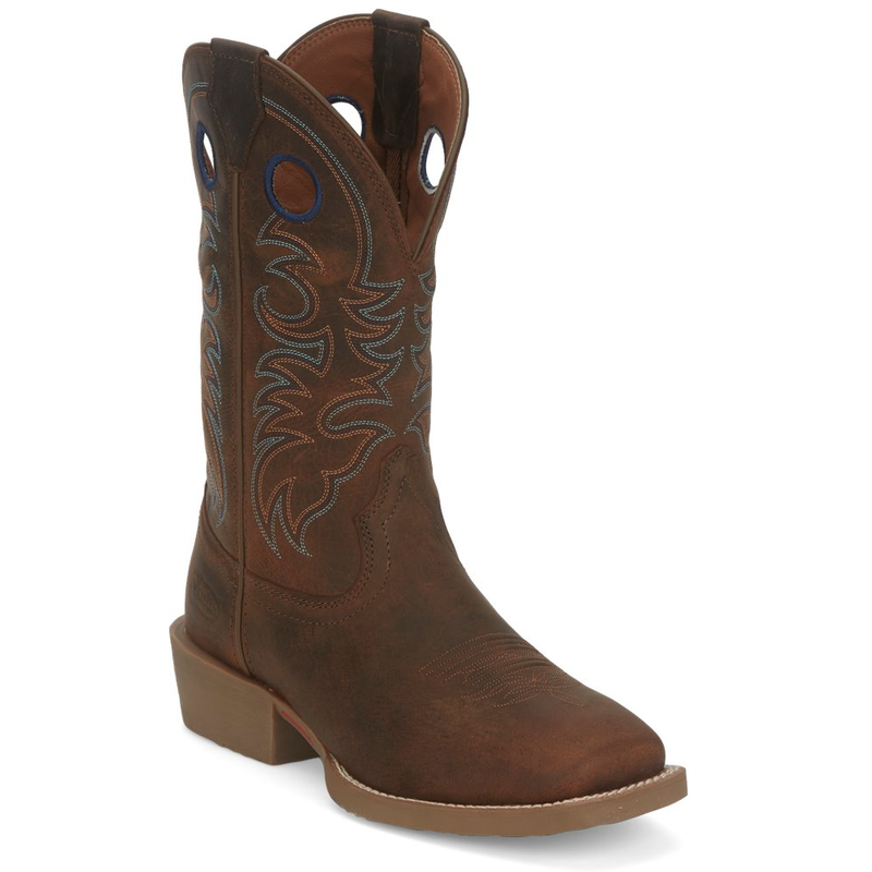 Justin Boots SE7613 Muley 12" Western Boot Coffee Brown