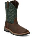 Justin Boots Work Bolt Comp Toe  | Style SE4105 Color Dark Green