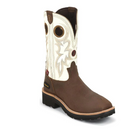 Tony Lama Men's Midland White (RR3302) Size 8D