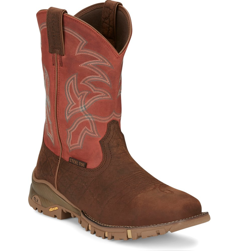 Tony Lama Men's  Roustabout Chili Red Waterproof ( TW5007)