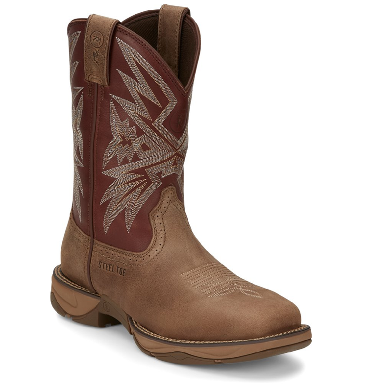 Tony Lama Mens Bartlett Steel | Style RR3359 Color Light Tan