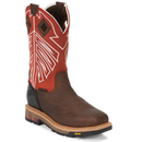 Justin Work Boots Roughneck 12" Steel Toe Waterproof Work | Style WK2115