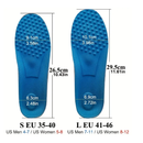 1 pair Breathable Orthopedic Insoles with Arch Support and Shock-Absorbing Heel for Flat Feet, Pronation, and Plantar Fasciitis Relief