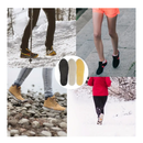 1pair Genuine Sheepskin Insoles For Women & Men, Warm Thin Wool Fur Fleece Shoe Inserts, Replacement Comfortable Insoles For Snow Boots