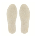 1pair Genuine Sheepskin Insoles For Women & Men, Warm Thin Wool Fur Fleece Shoe Inserts, Replacement Comfortable Insoles For Snow Boots