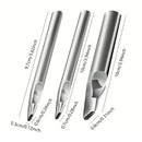 1pc 3*6/7/8mm Hole Punch Punch Tool Watch Strap Oval Punch Belt Punch Leather Eyelet Punch Hollow Punch Flat Round Punch