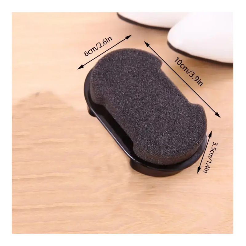Double-sided Colorless Leather Shoes Care Portable Instant Shine Spong
