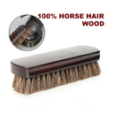 1pc Horse Hair Shoe Brushes, Cleaning Polishing, Leather Care Protecting For Shoes Boots, Oil Polishing Cleaning Dust Brush