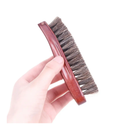 1pc Natural Wood Bristle Horse Hair Shoes Boot Brush Care Clean Shine Polish Brush