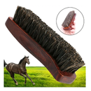 1pc Natural Wood Bristle Horse Hair Shoes Boot Brush Care Clean Shine Polish Brush