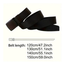 1pc Outdoor Tactical Sports Fat Belts For Men, Automatic Plastic Buckle Canvas Belts , ideal choice for gifts