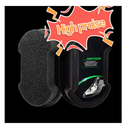 1pc Shoe Polish Shoe Brush, Colorless Universal Genuine Leather Maintenance Oil Shoe Polishing Tool, Sponge Double-sided Leather Shoe Polishing Wax