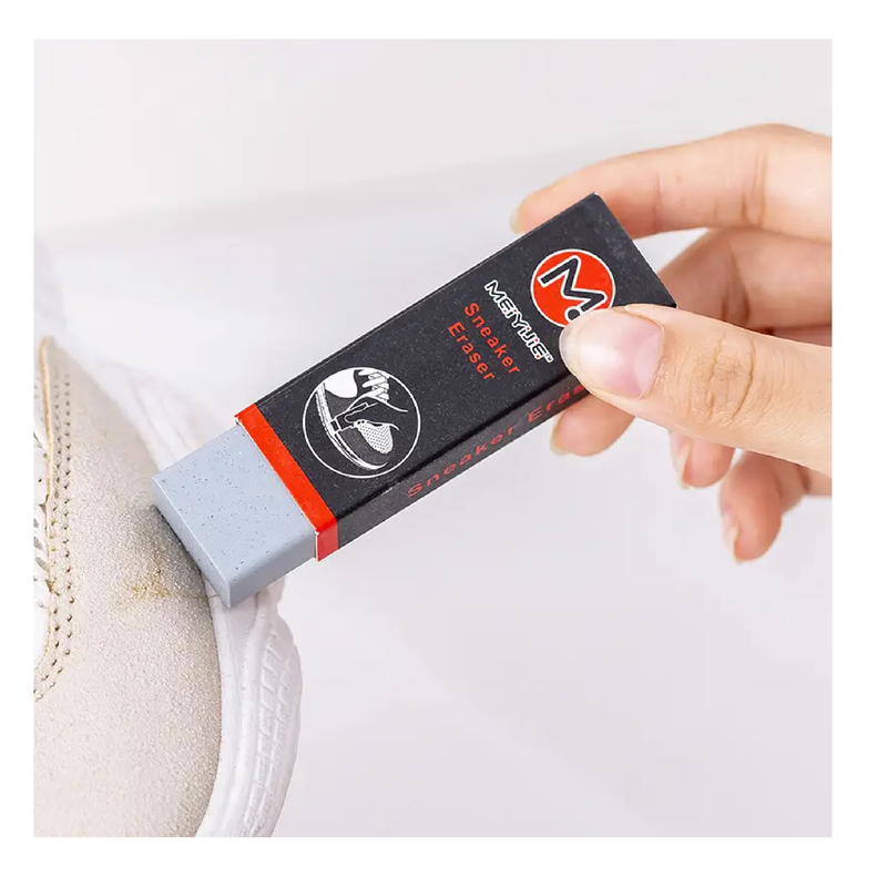 1pc Sneaker Decontamination Eraser Special Matte Eraser For Shoe Shine White Shoe Descaling Simple And Easy To Use Shoe Polish Eraser