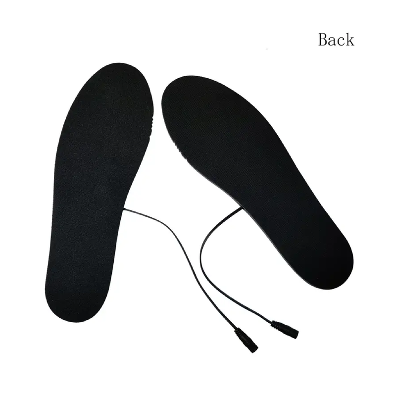 USB Heated Shoe Insoles Electric Foot Warming Pad Feet Warmer Sock